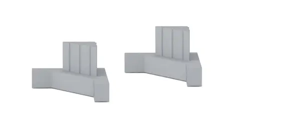 Extempore leg cap for table (set 4 pieces)