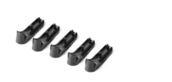 Tiki table foot caps