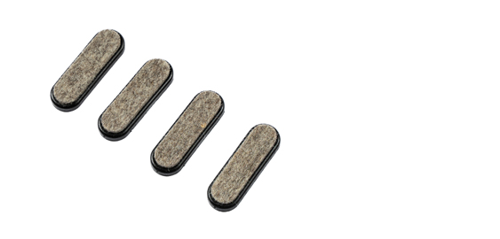 Captain's protection feet wit felt