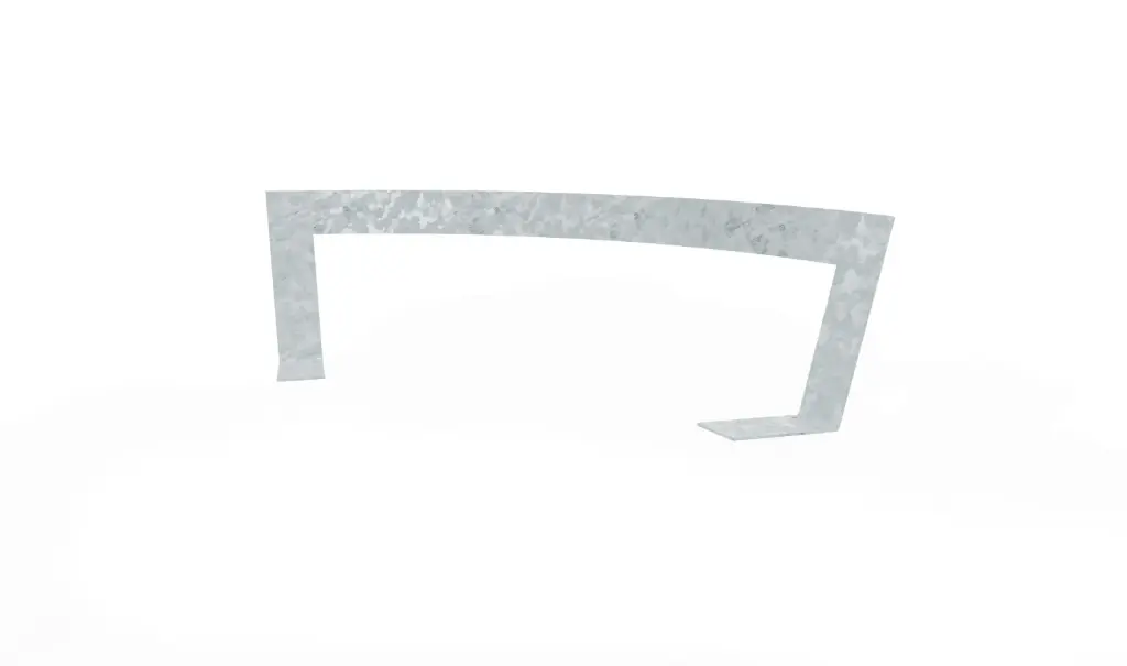 Gargantua backrest, 2 pieces, galvanised