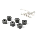 Sticks, Feet Black LDPE - 6PCS (rubber base)