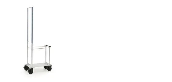 Tiki stool trolley