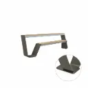 Hopper bench