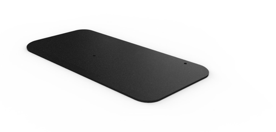 Hopper bench stabilizing support (2 pieces/set)