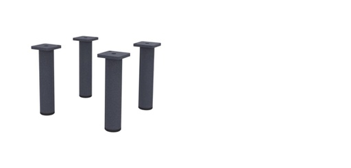 [WAL073] Walrus feet (Hoch H : 70 cm, Anthracite)