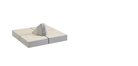 Kosmos shade concrete base 