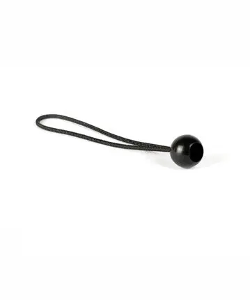 Amai shade rope with balls, black