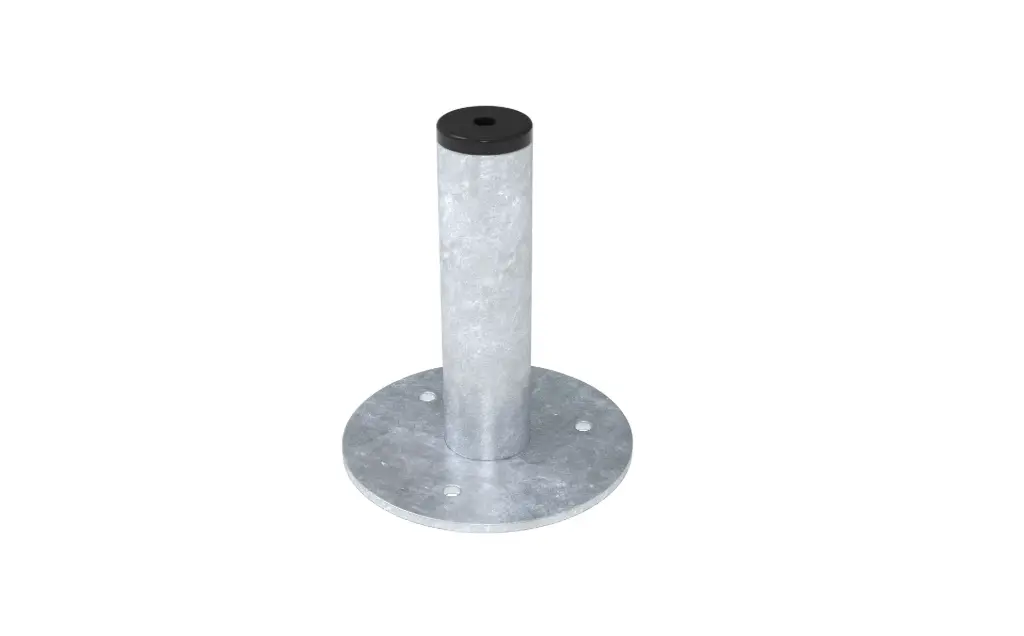 [CBR033] Cabrio floor fastening (rotation on wheels still possible)