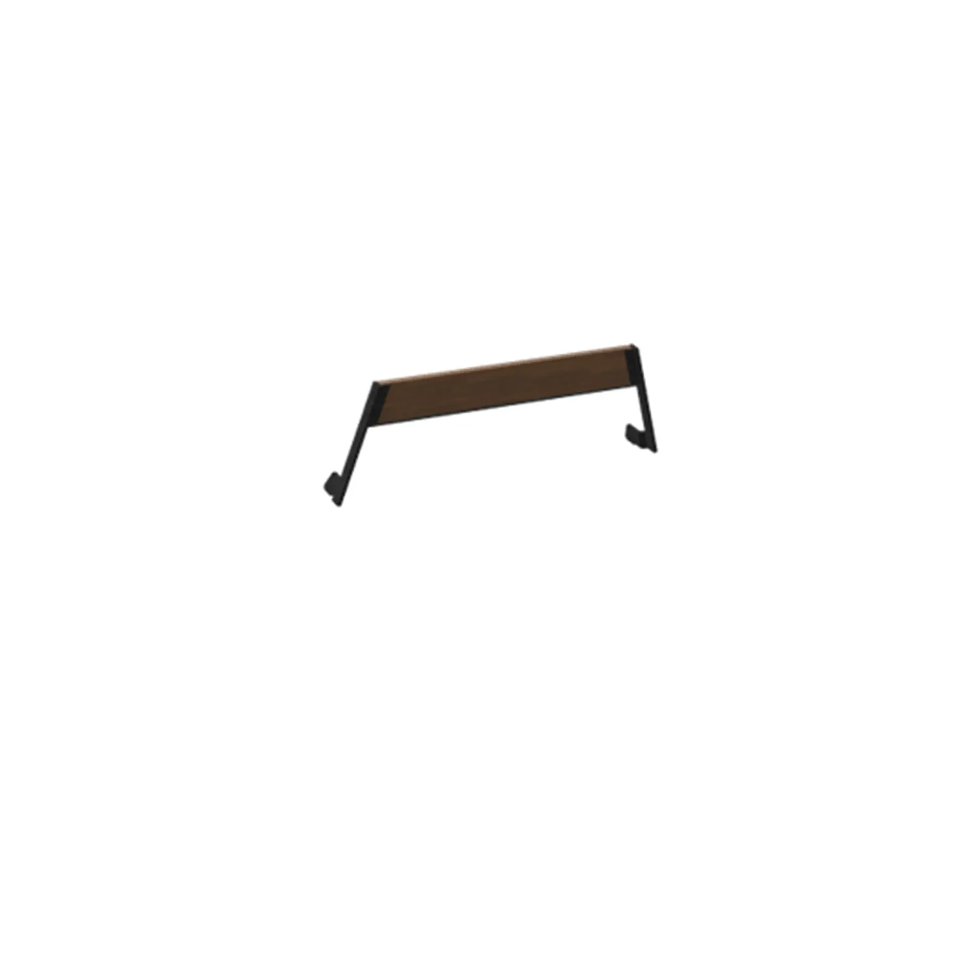 Hopper backrest - wood